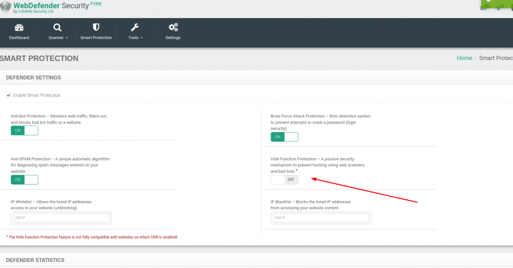 Purple Tool & WebDefender plugin