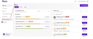 After the approval, the customer will see in the left sidebar the section called “My organization”